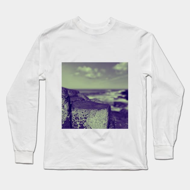 Giant’s Causeway Northern Ireland Long Sleeve T-Shirt by Catrina1903